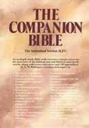 Seed of Abraham Christian Bookstore - (In)Courage - KJV Companion Bible-Black Genuine Leather Indexed