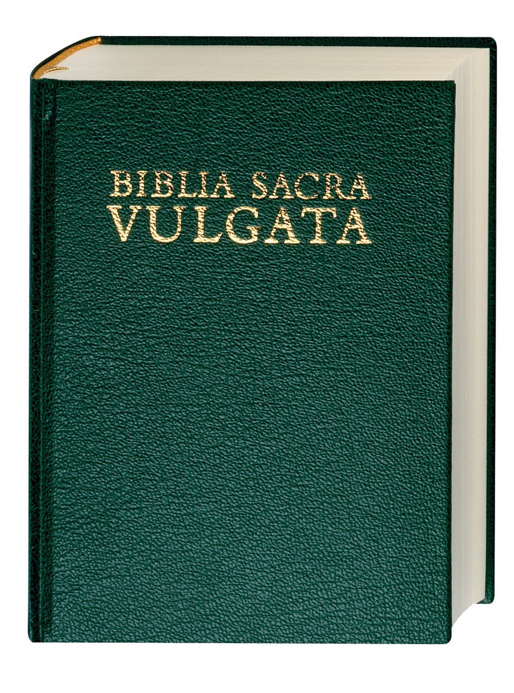 Latin Bible-Biblia Sacra Vulgata-Green Hardcover