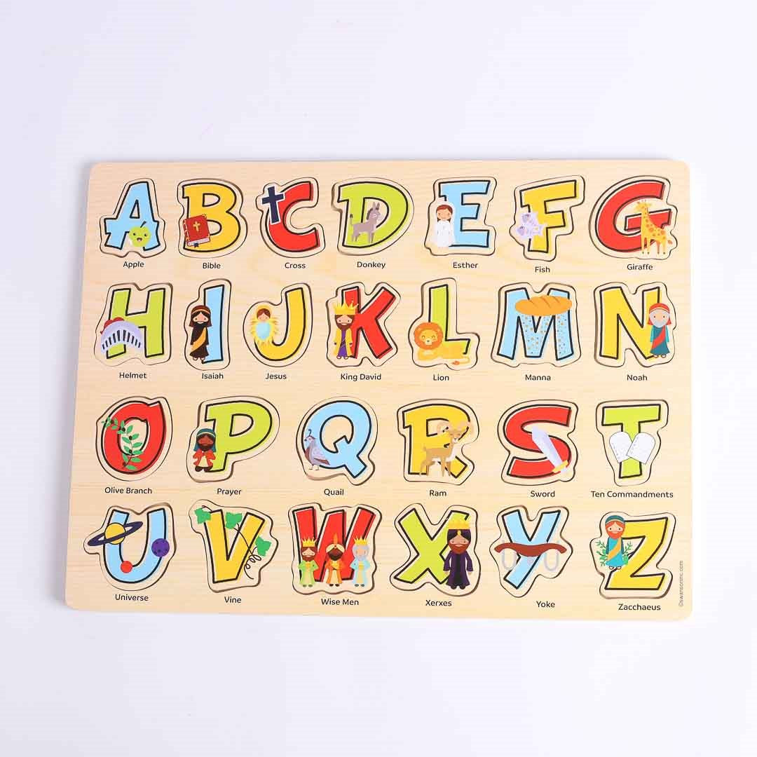 Puzzle-Bible ABCs (26 Pieces)