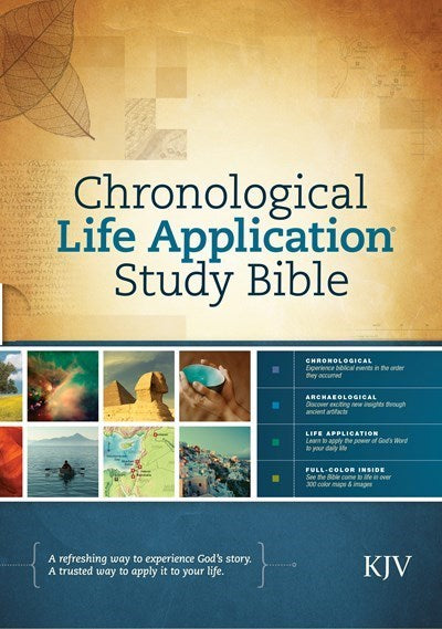 Seed of Abraham Christian Bookstore - (In)Courage - KJV Chronological Life Application Study Bible-Hardcover