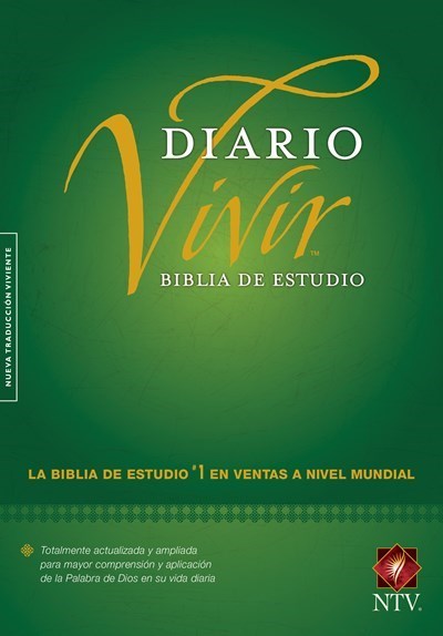 Seed of Abraham Christian Bookstore - (In)Courage - Span-NTV Life Application Study Bible (Biblia De Estudio Del Diario Vivir)-Green Hardcover