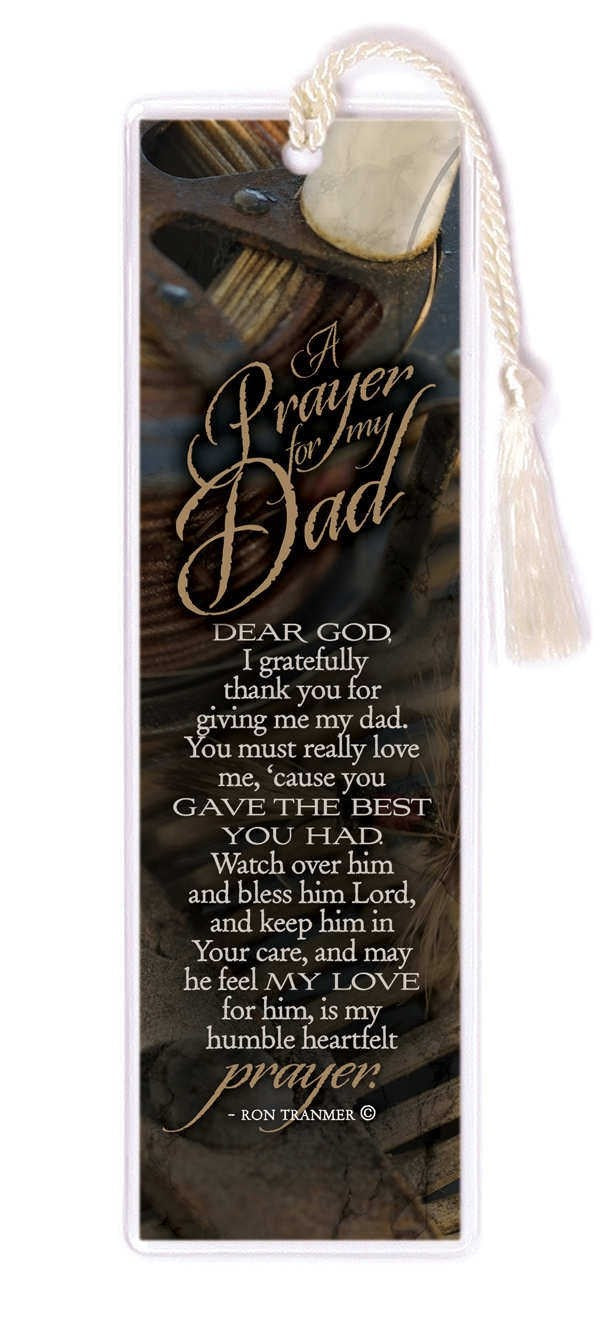 Bookmark-A Prayer For My Dad (Pack Of 6)