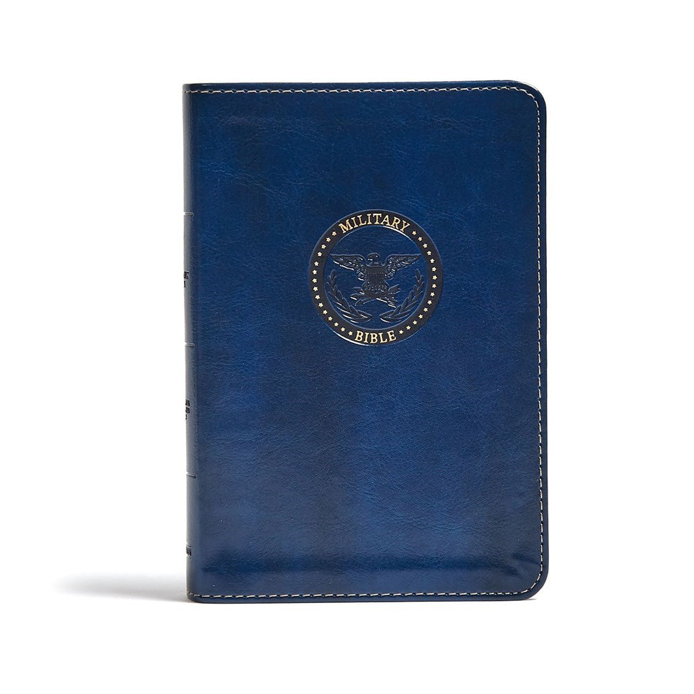 Seed of Abraham Christian Bookstore - (In)Courage - CSB Military Bible (For Airmen)-Royal Blue LeatherTouch