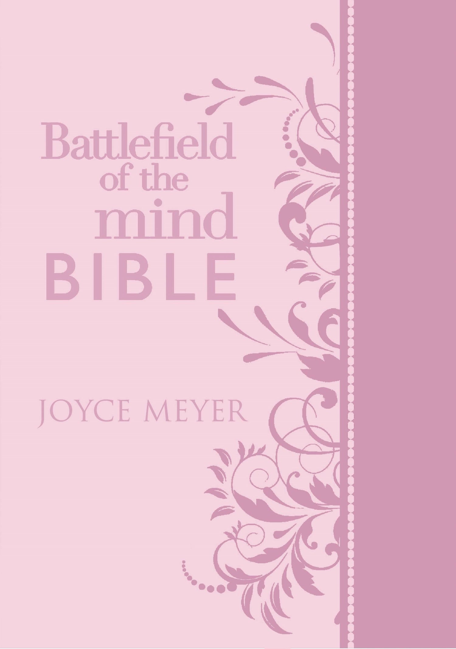 Seed of Abraham Christian Bookstore -Amplified Battlefield Of The Mind Bible-Pink Euroluxe