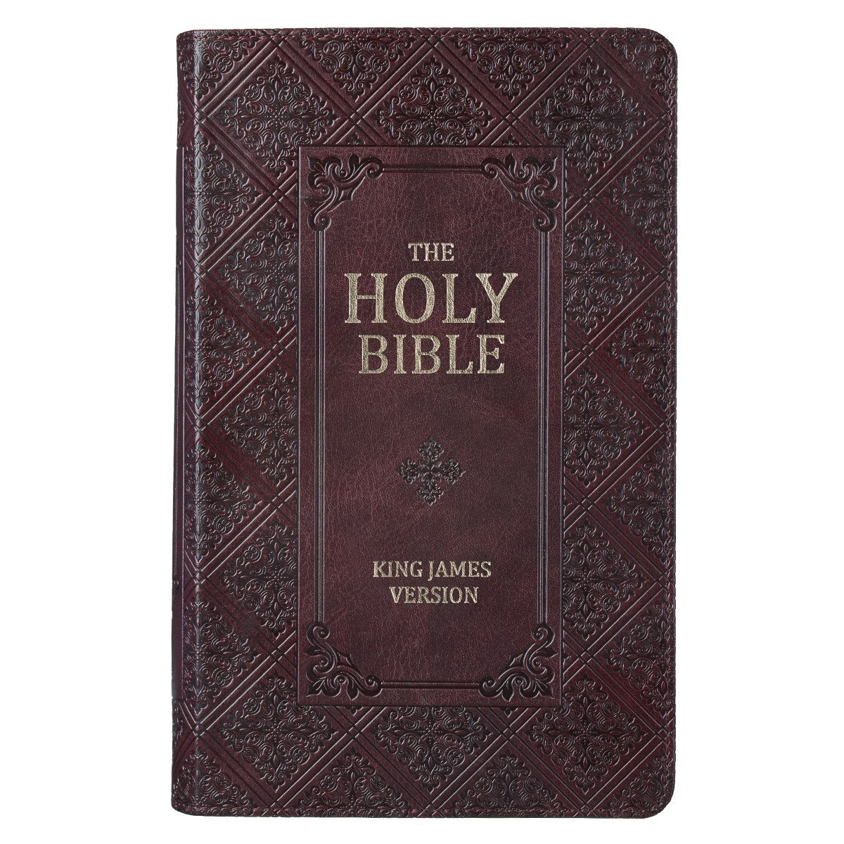 Seed of Abraham Christian Bookstore - (In)Courage - KJV Giant Print Bible-Dark Brown LuxLeather Indexed
