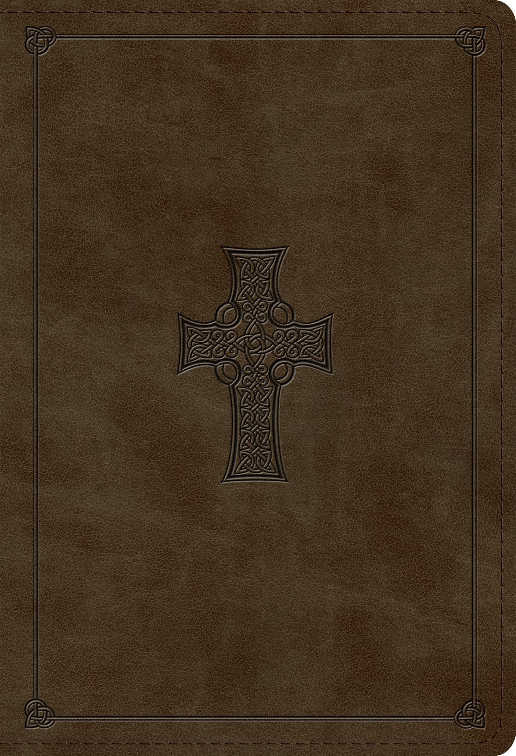 Seed of Abraham Christian Bookstore - (In)Courage - ESV Student Study Bible-Olive Celtic Cross Design TruTone