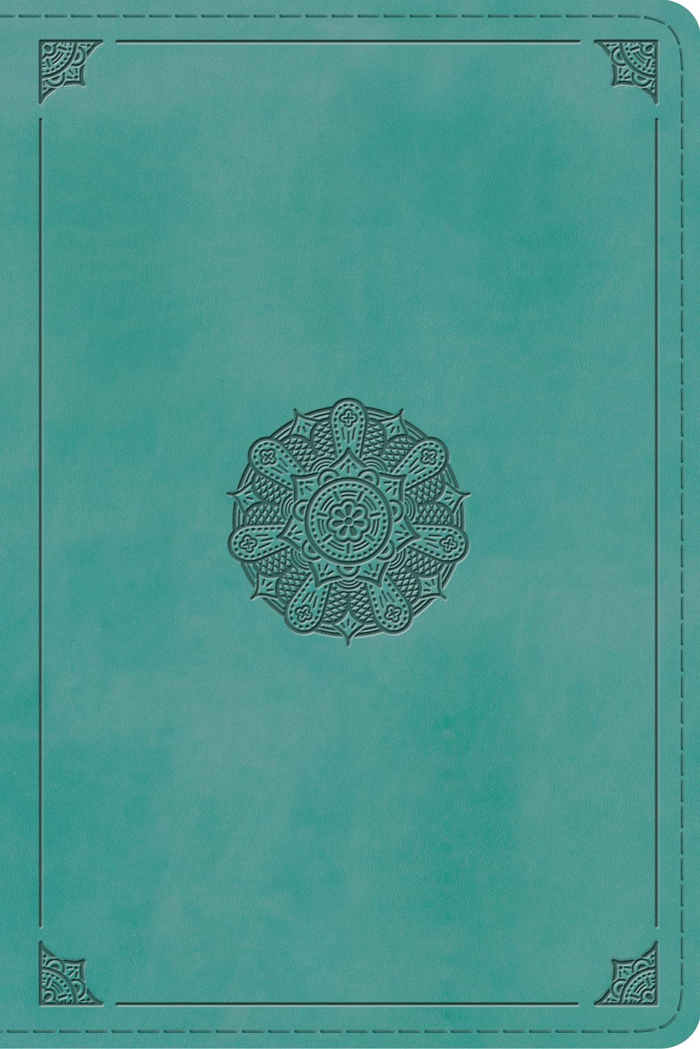 Seed of Abraham Christian Bookstore - (In)Courage - ESV Study Bible/Personal Size-Turquoise Emblem Design TruTone