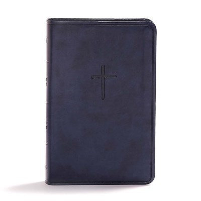 Seed of Abraham Christian Bookstore - (In)Courage - CSB Compact Bible (Value Edition)-Navy LeatherTouch