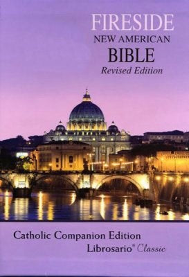 Seed of Abraham Christian Bookstore - (In)Courage - NABRE Fireside Catholic Companion Bible/Librosario Classic Edition-Black Imitation Leather