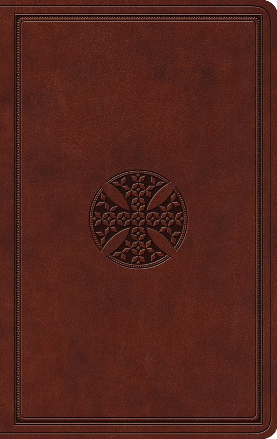 Seed of Abraham Christian Bookstore - (In)Courage - ESV Value Thinline Bible-Brown Mosaic Cross Design TruTone