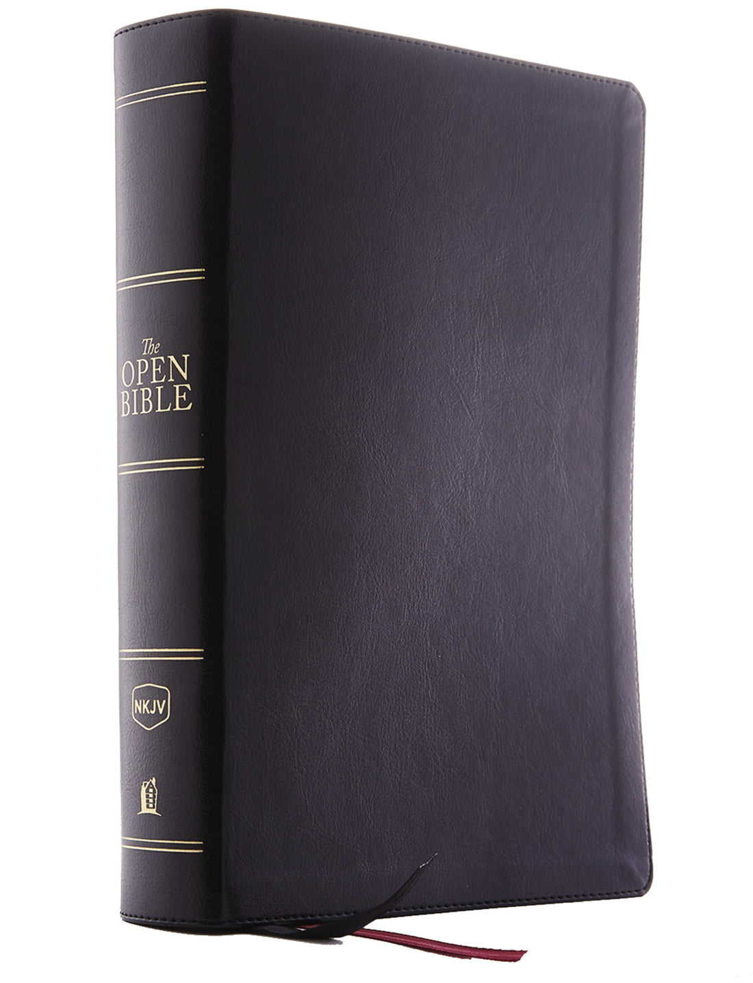 Seed of Abraham Christian Bookstore - NKJV Open Bible (Comfort Print)-Black Leathersoft