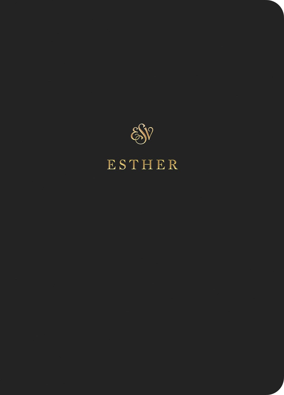 ESV Scripture Journal: Esther-Black Softcover