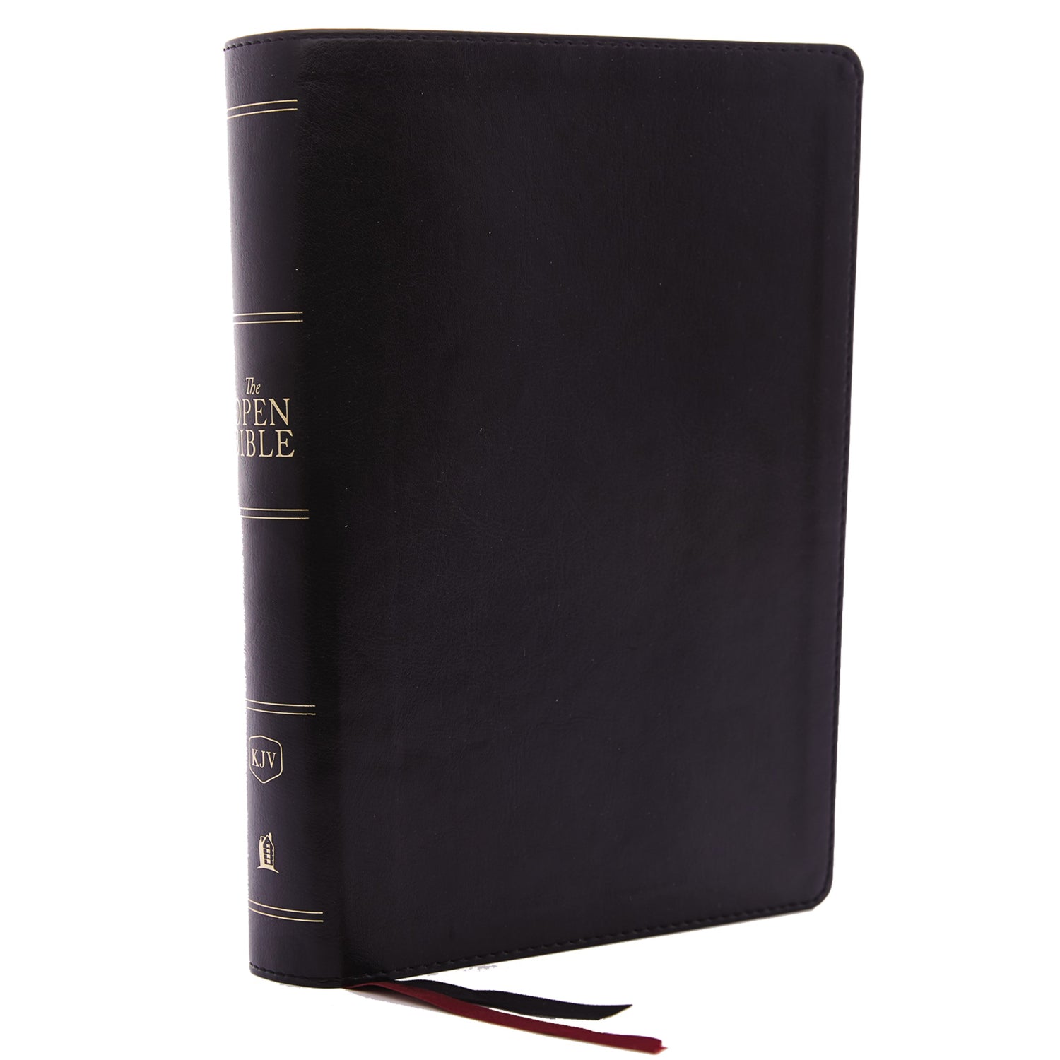 Seed of Abraham Christian Bookstore - (In)Courage - KJV Open Bible (Comfort Print)-Black Leathersoft Indexed