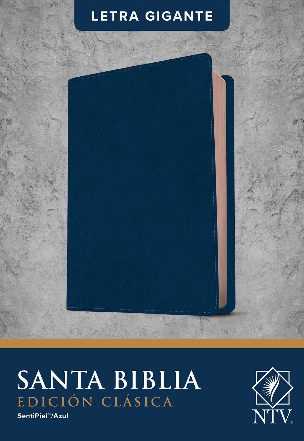 Span-NTV Holy Bible  Classic Edition (Santa Biblia  Edicion Clasica)-Blue LeatherLike