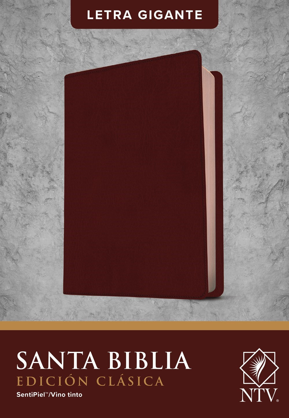 Span-NTV Holy Bible  Classic Edition (Santa Biblia  Edicion Clasica)-Burgundy LeatherLike Indexed