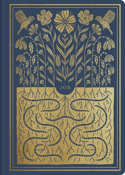 Seed of Abraham Christian Bookstore - (In)Courage - ESV Illuminated Scripture Journal: Job-Blue Softcover