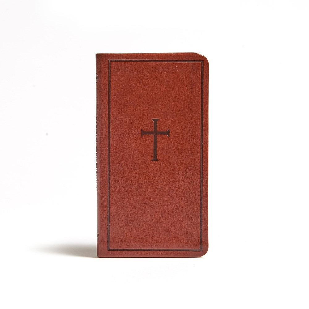 Seed of Abraham Christian Bookstore - (In)Courage - CSB Single-Column Pocket New Testament-Brown LeatherTouch