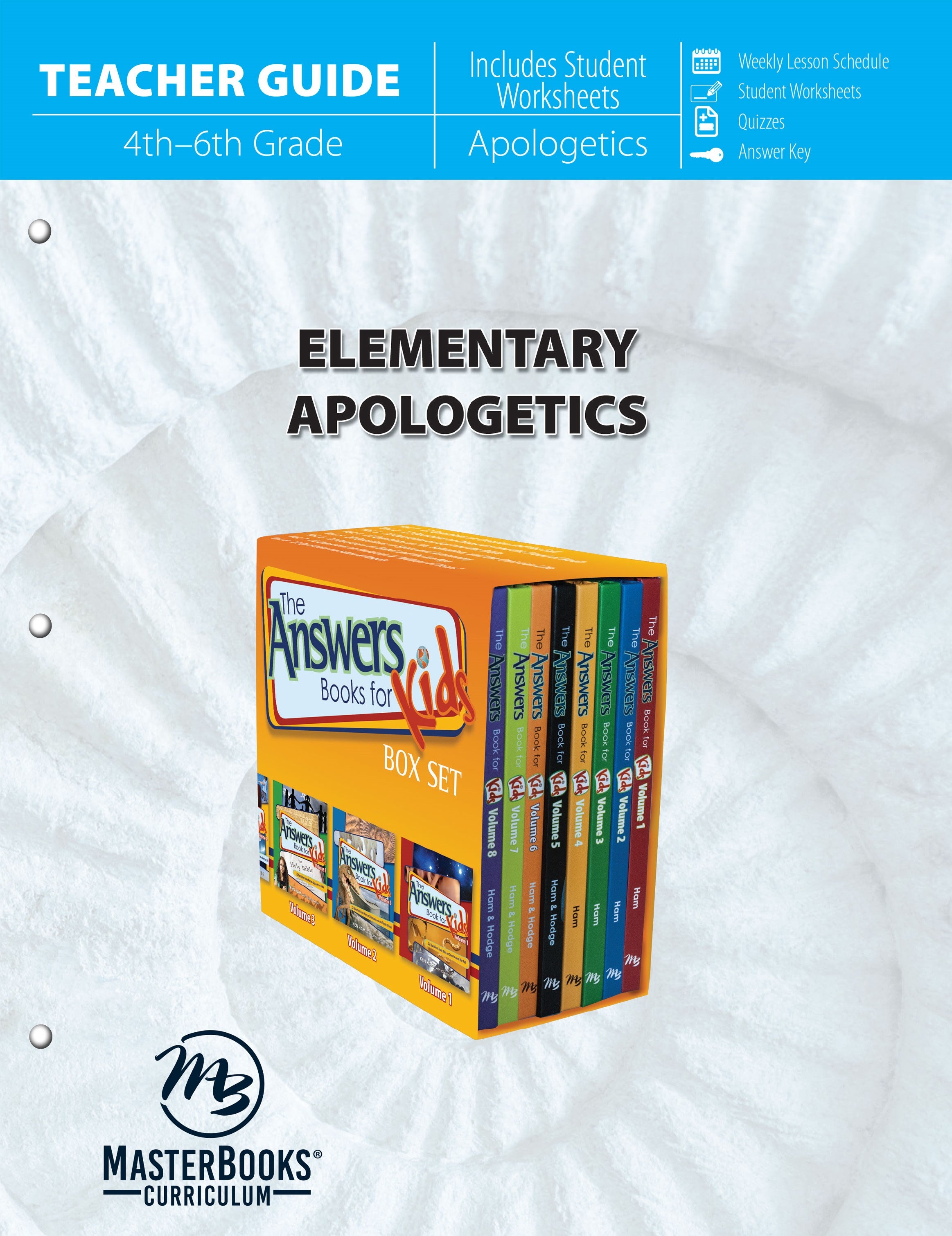 Master Books-Elementary Apologetics-Teacher Guide