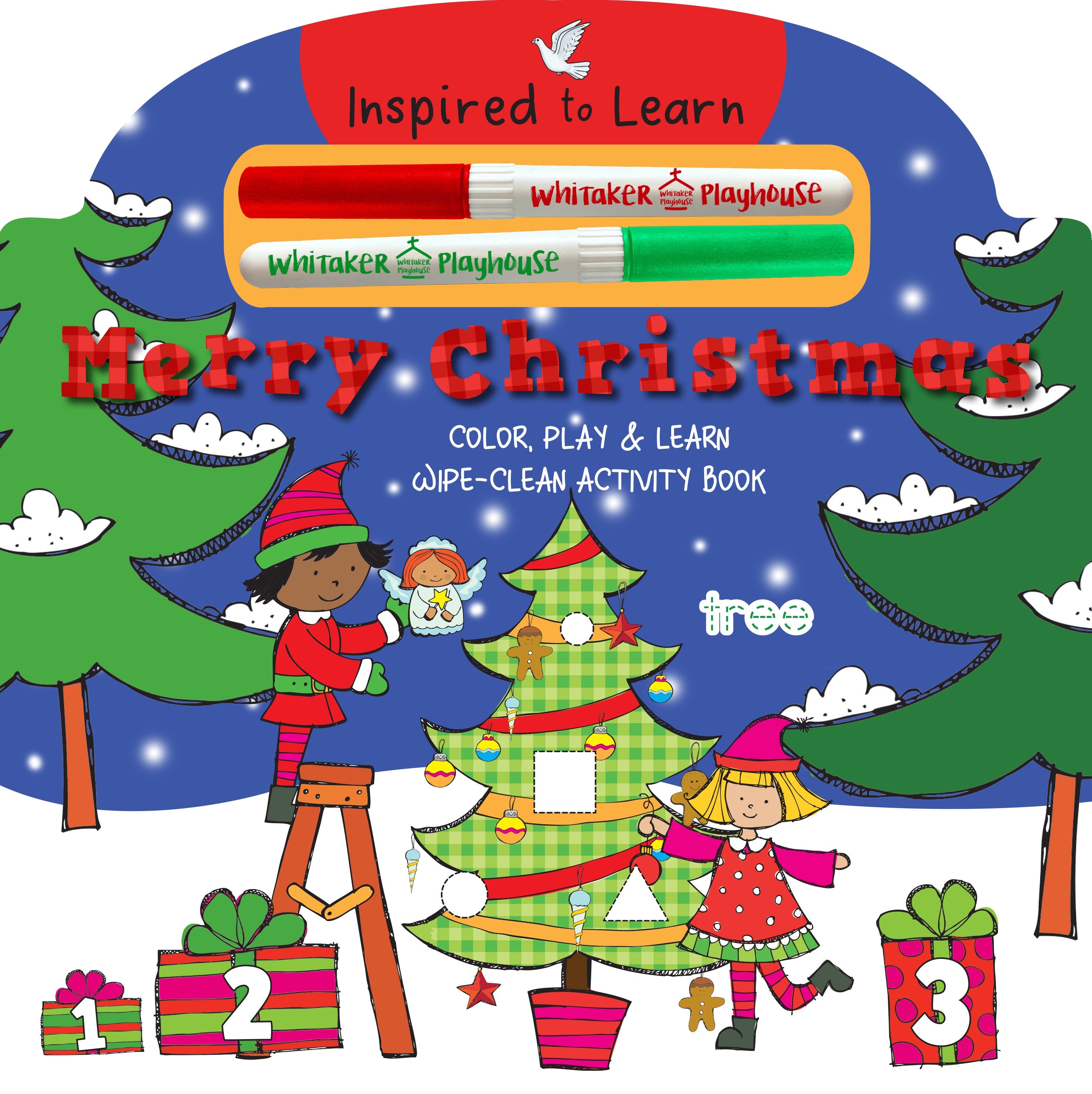 Merry Christmas (Wipe-Clean Color Play &amp; Learn)