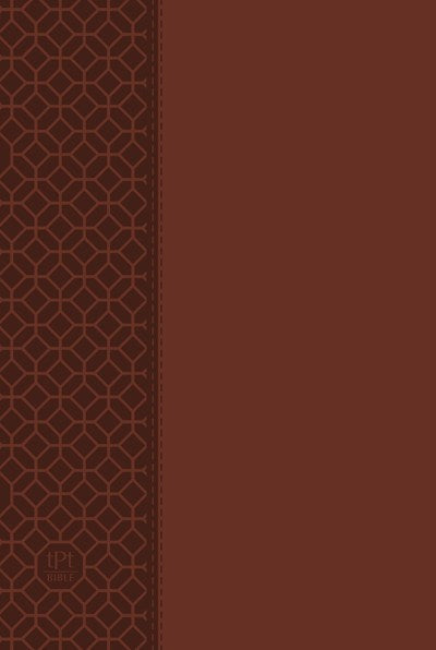 Seed of Abraham Christian Bookstore - (In)Courage - The Passion Translation New Testament w/Psalms  Proverbs &amp; Song Of Songs/Large Print (2020)-Brown Imitation Leather