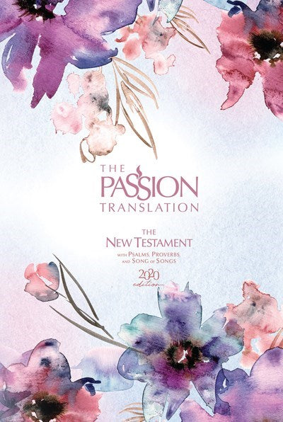 Seed of Abraham Christian Bookstore - (In)Courage - The Passion Translation New Testament w/Psalms  Proverbs &amp; Song Of Songs (2020 Edition)-Plum Hardcover