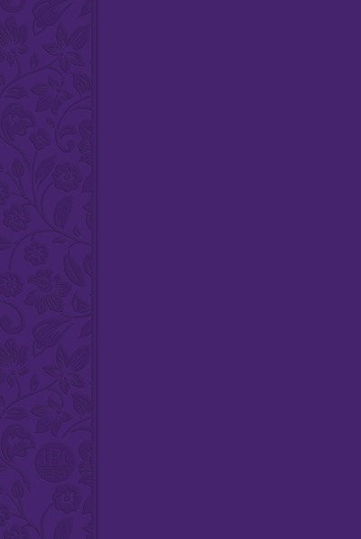 Seed of Abraham Christian Bookstore - (In)Courage - The Passion Translation New Testament w/Psalms  Proverbs &amp; Song Of Songs (2020 Edition)-Violet Imitation Leather