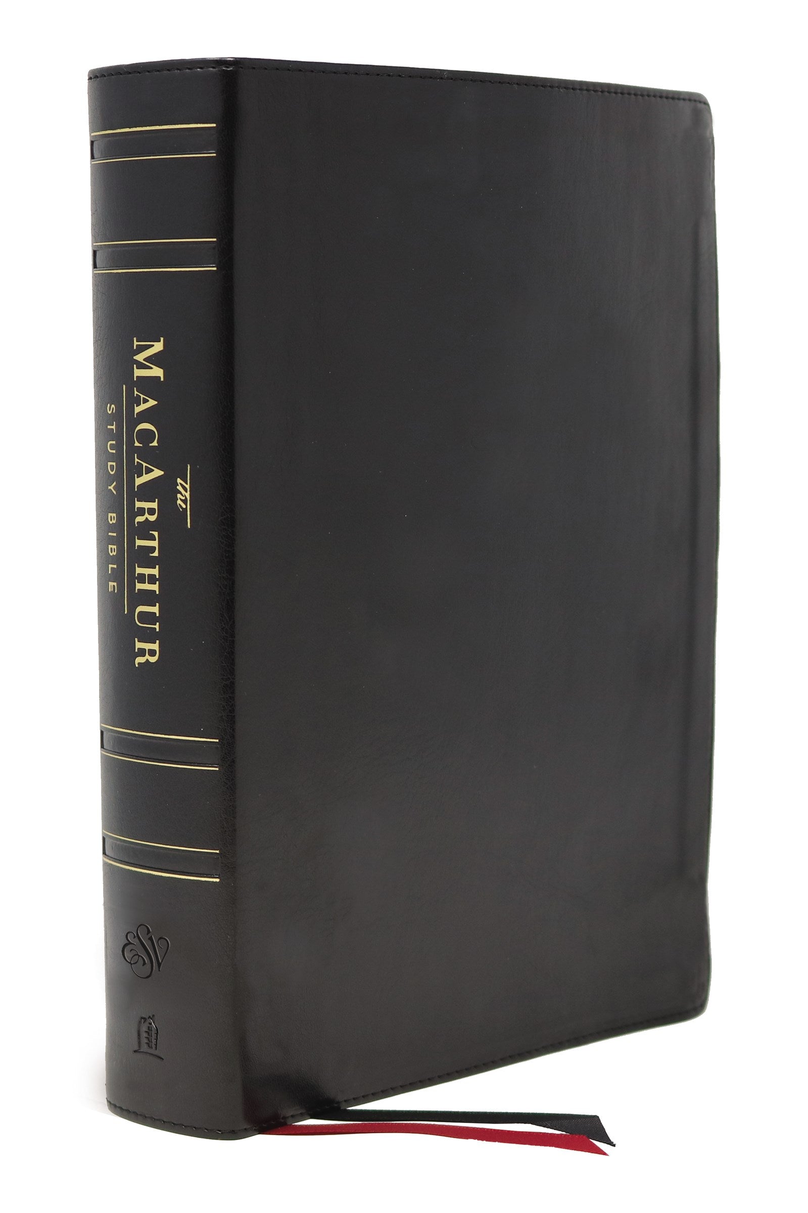 Seed of Abraham Christian Bookstore - (In)Courage - ESV MacArthur Study Bible (2nd Edition)-Black Genuine Leather