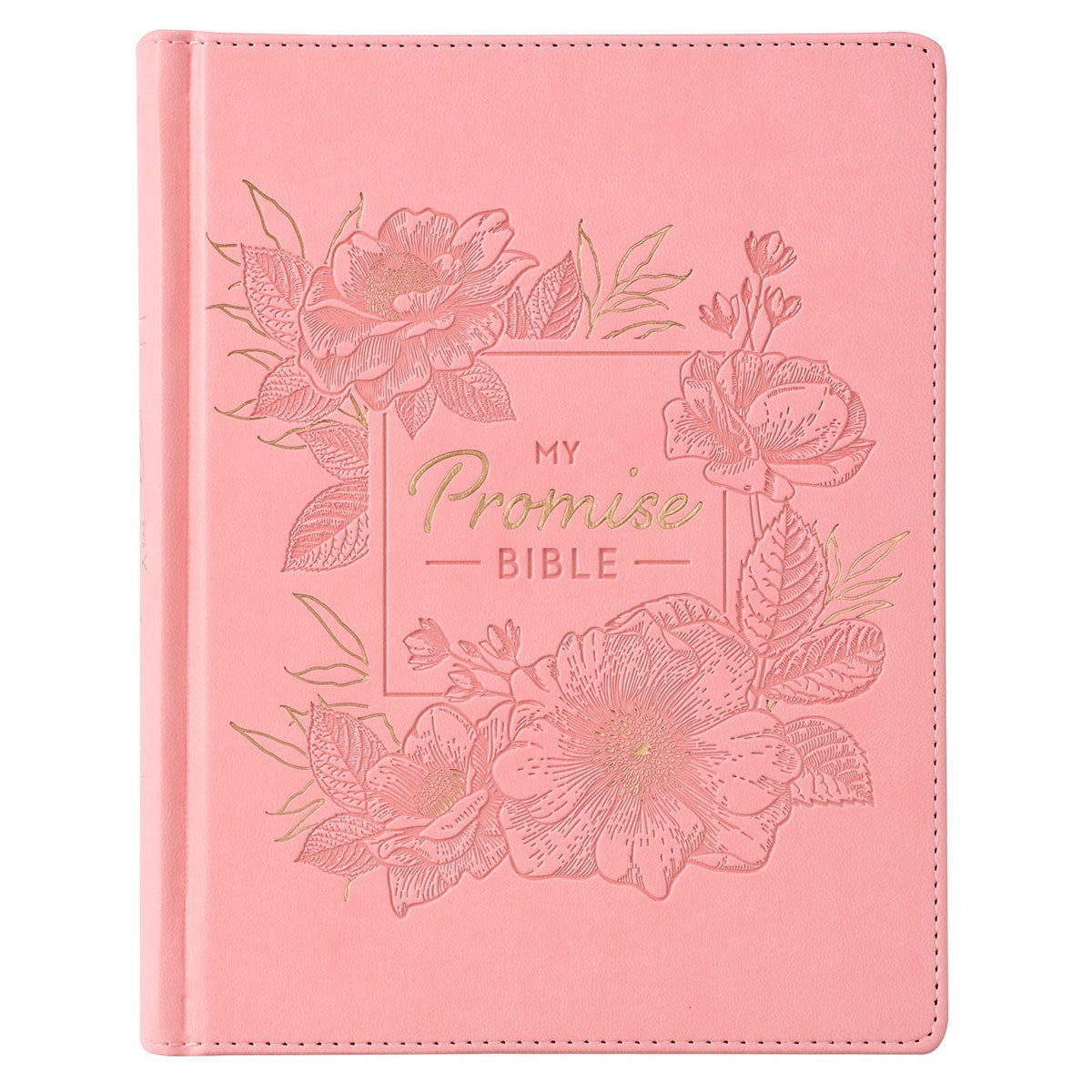 Seed of Abraham Christian Bookstore - (In)Courage - KJV My Promise Bible-Pink Square LuxLeather Hardcover