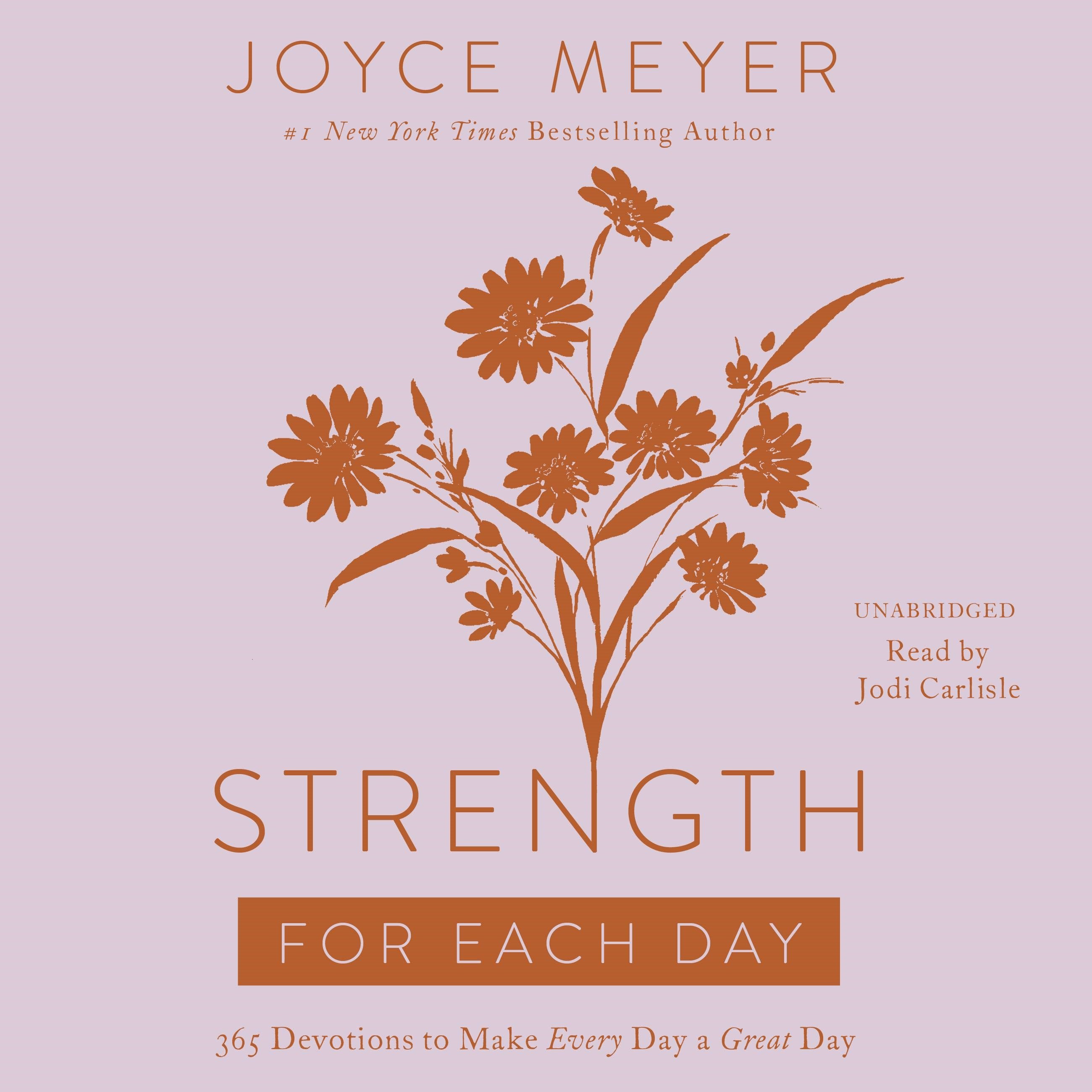 Audiobook-Audio CD-Strength For Each Day (Unabridged)