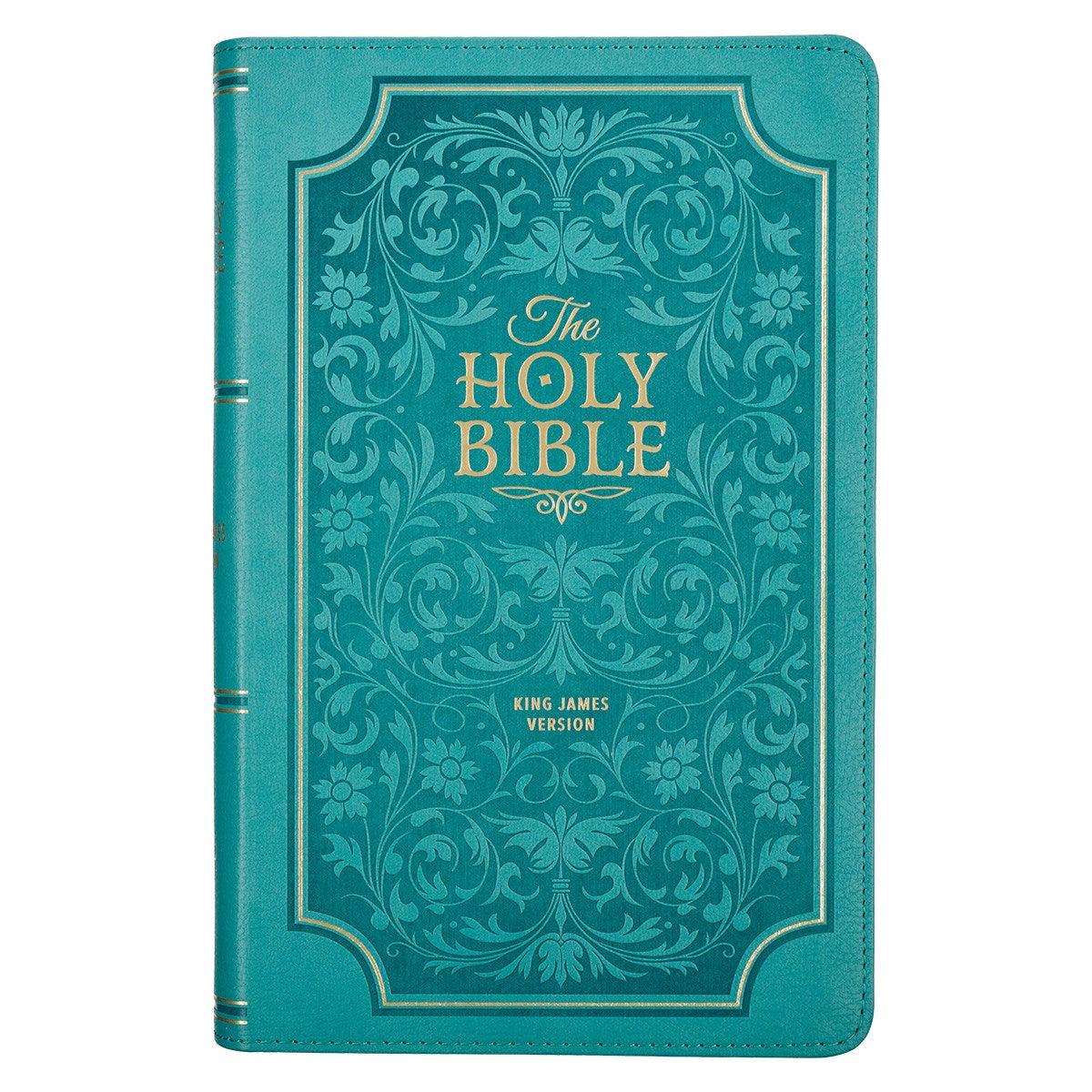 Seed of Abraham Christian Bookstore - (In)Courage - KJV Giant Print Bible-Teal LuxLeather