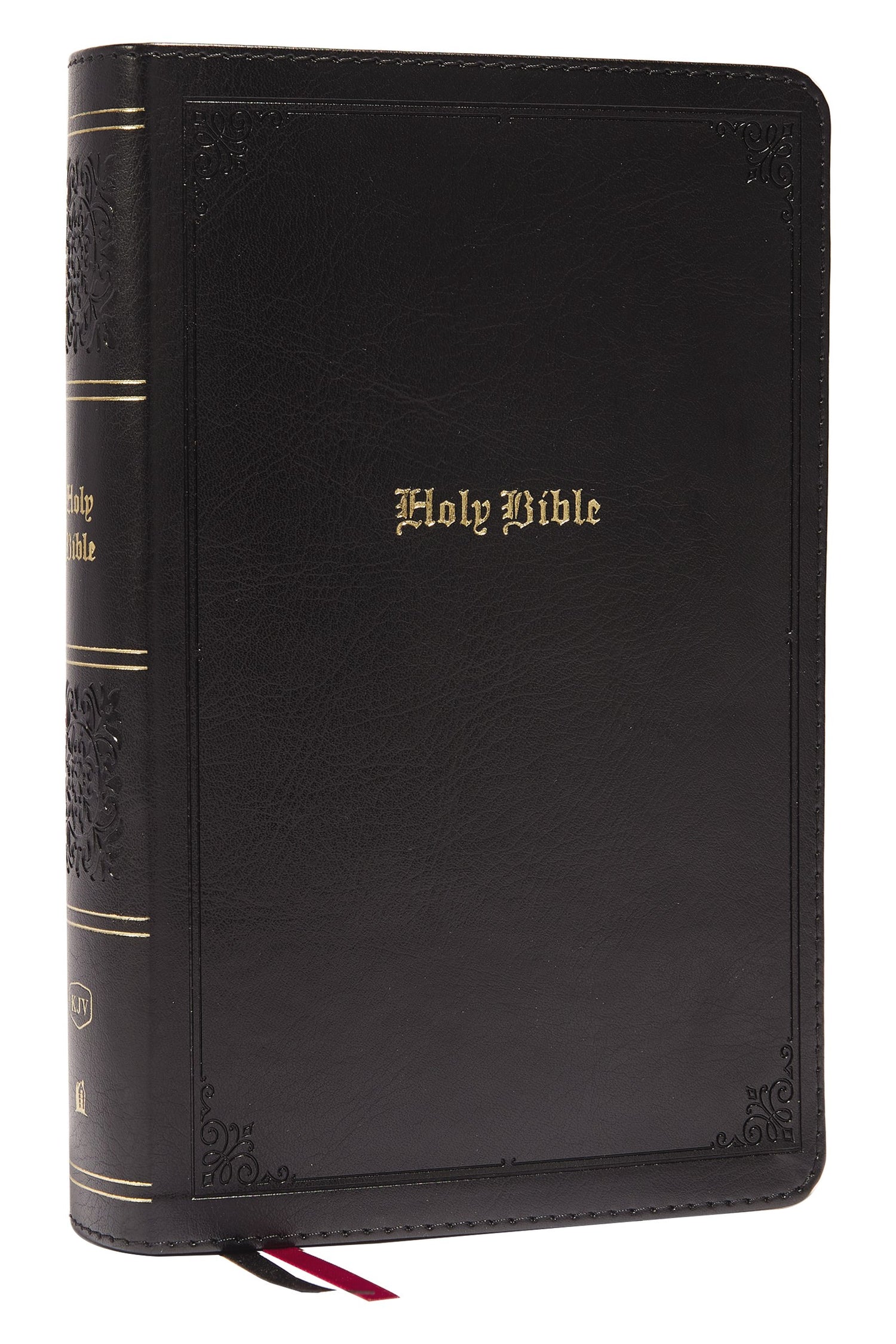 Seed of Abraham Christian Bookstore - (In)Courage - KJV Personal Size Large Print Single-Column Reference Bible (Comfort Print)-Black Leathersoft