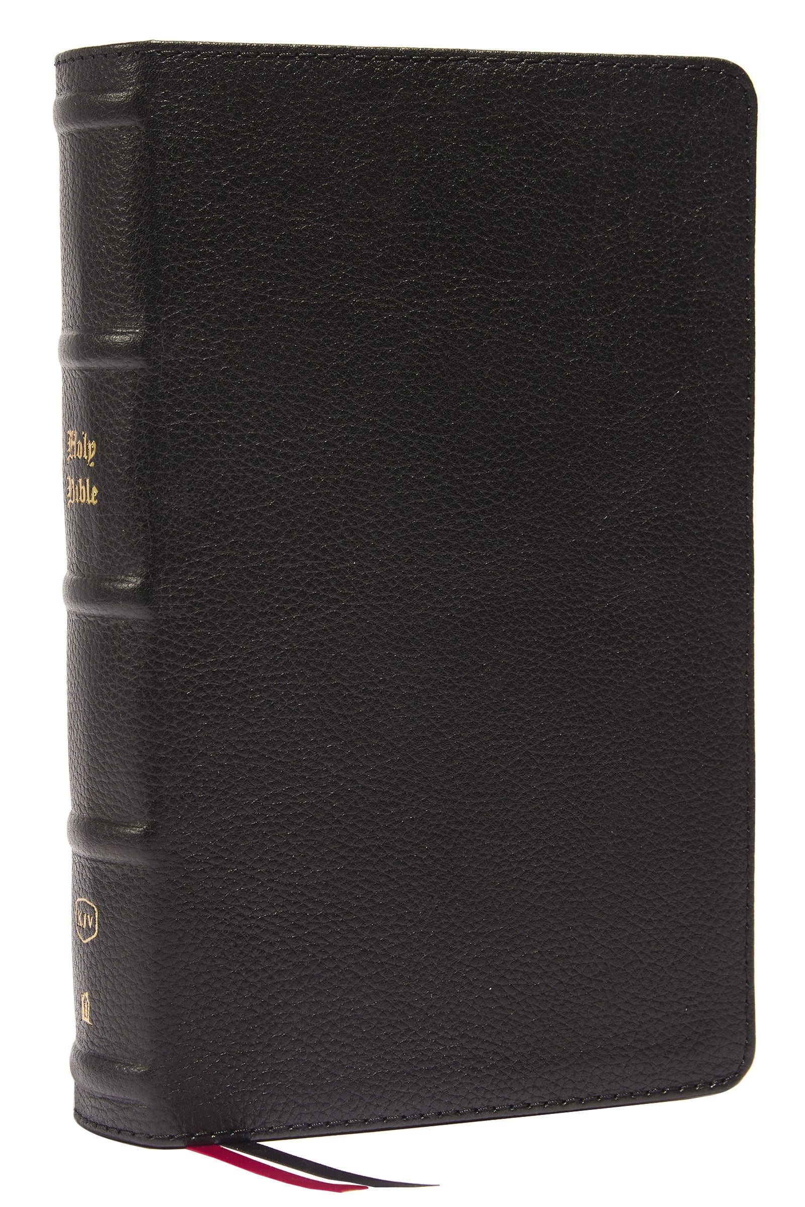 Seed of Abraham Christian Bookstore - (In)Courage - KJV Personal Size Large Print Single-Column Reference Bible (Comfort Print)-Black Genuine Leather