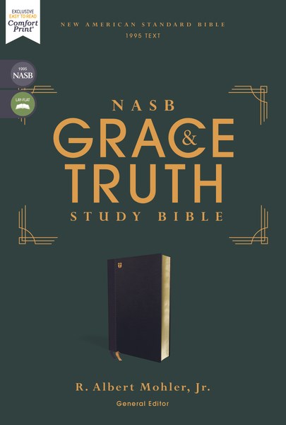 Seed of Abraham Christian Bookstore - (In)Courage - NASB The Grace And Truth Study Bible (Comfort Print)-Navy Leathersoft