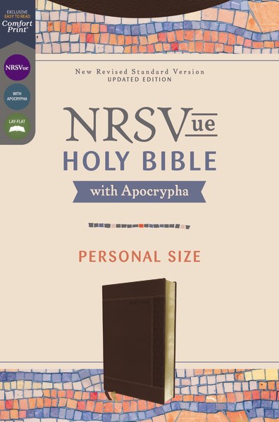 Seed of Abraham Christian Bookstore - (In)Courage - NRSV Updated Edition Holy Bible With Apocrypha/Personal Size (Comfort Print)-Dark Brown Leathersoft
