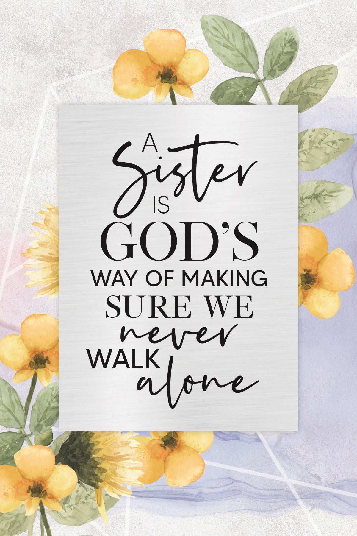 Plaque-Renew My Soul-A Sister Is God&