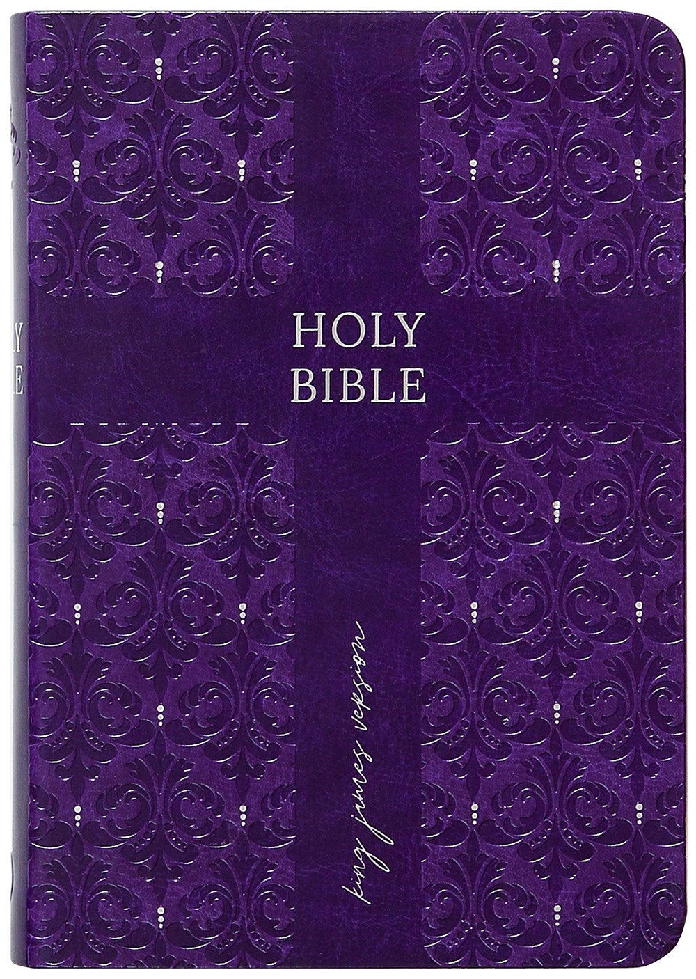 Seed of Abraham Christian Bookstore - (In)Courage - KJV Holy Bible/Compact-Amethyst Faux Leather