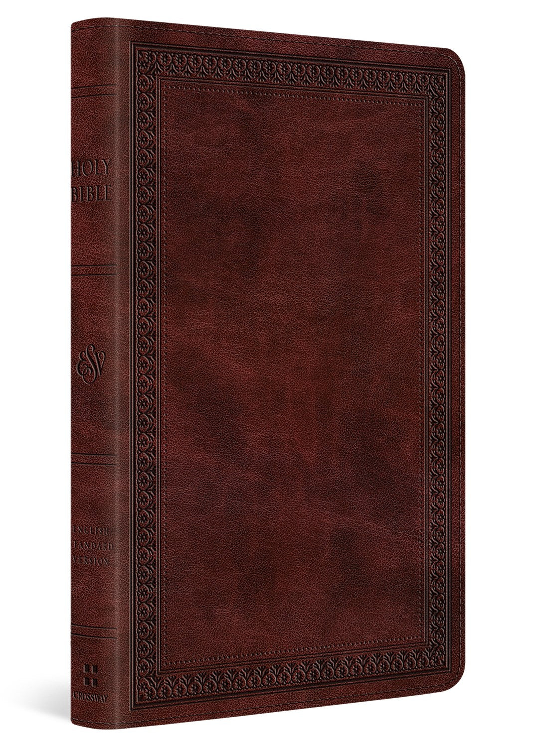 Seed of Abraham Christian Bookstore - (In)Courage - ESV Thinline Bible-Mahogany  Border Design TruTone