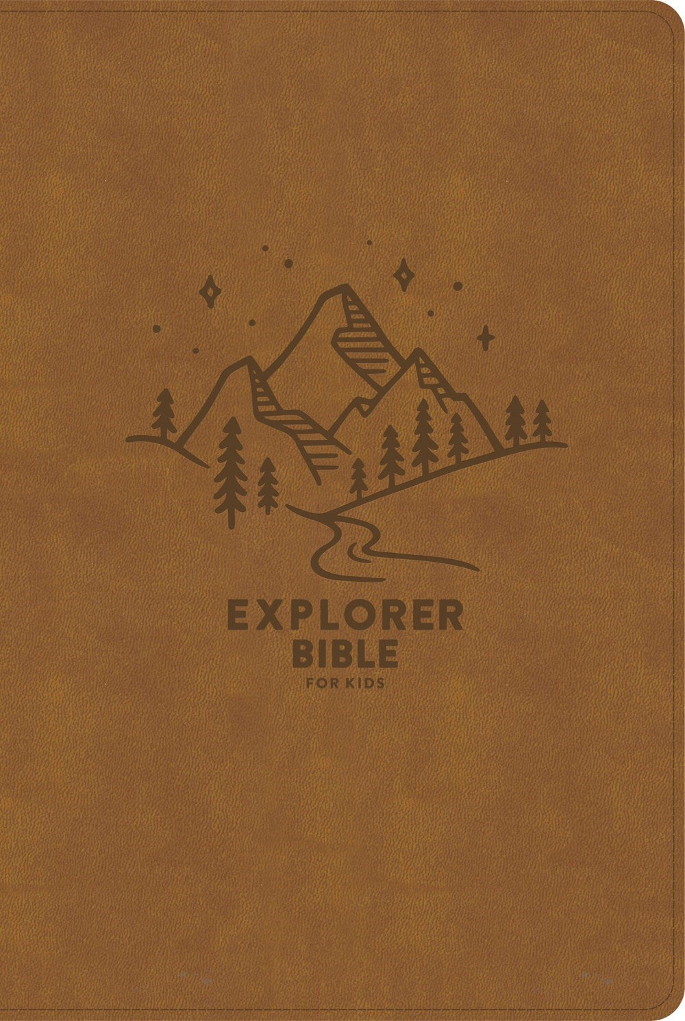 Seed of Abraham Christian Bookstore - (In)Courage - CSB Explorer Bible For Kids-Brown Mountains LeatherTouch