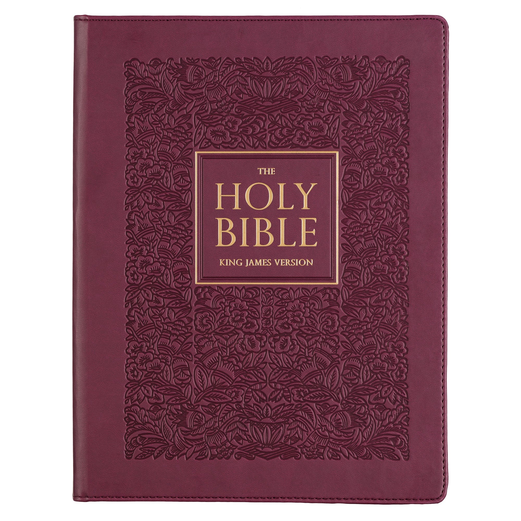 Seed of Abraham Christian Bookstore - (In)Courage - KJV Note-Taking Bible-Large Print-Faux Leather-Plum
