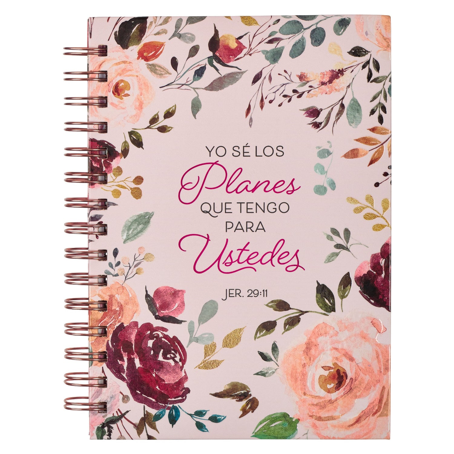 Spanish Journal-Wirebound-For I Know The Plans (Jer 29:11)