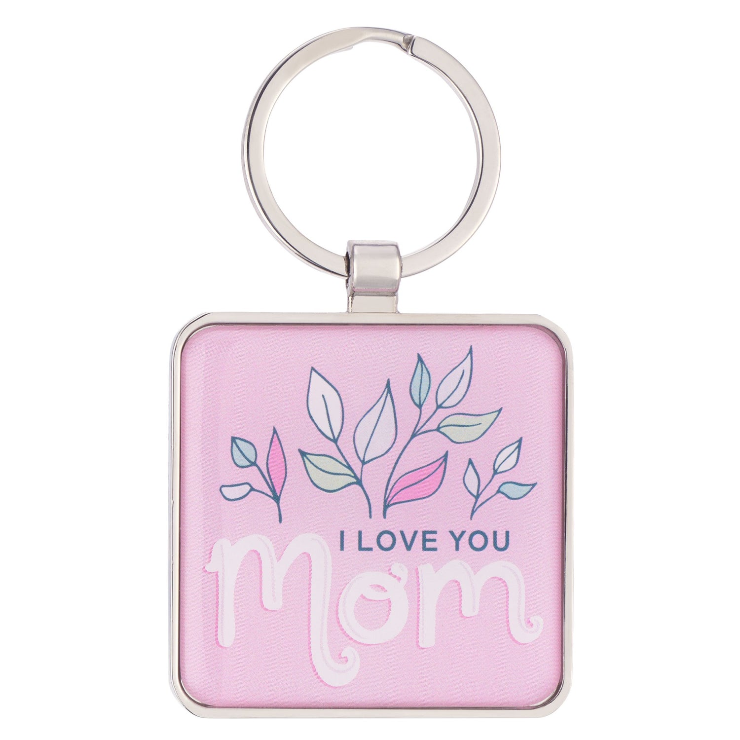 Keychain-I Love You Mom-1 Cor. 13:4